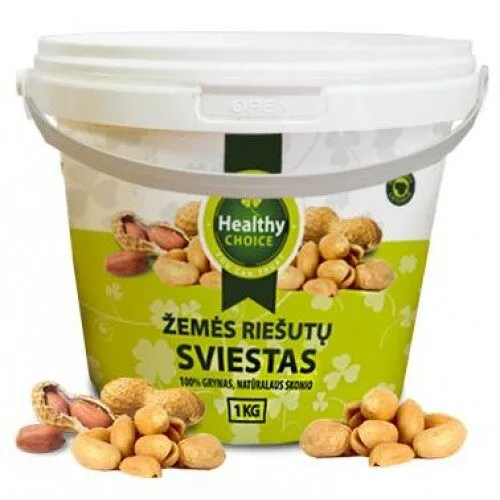 HEALTHY CHOICE ŽEMĖS RIEŠUTŲ SVIESTAS 1000 g