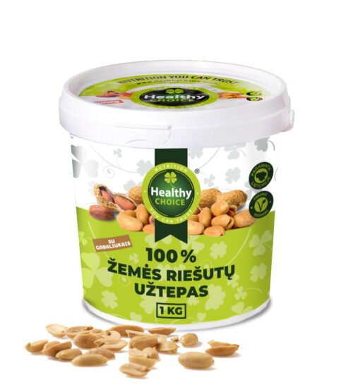 HEALTHY CHOICE ŽEMĖS RIEŠUTŲ SVIESTAS 1000 g