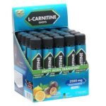 Geriamos ampulės L-Carnitine forte Shots 20ml x 20vnt (citrinų/pasiflorų skonio)
