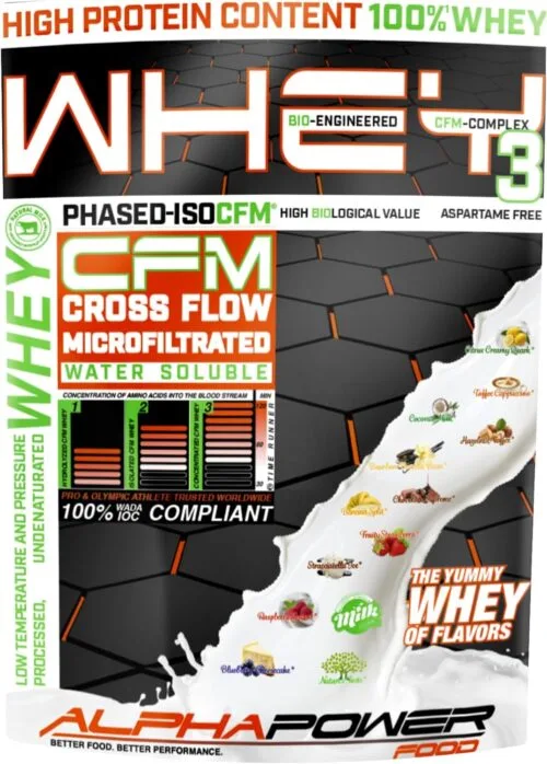 Whey ISO CFM 500g (įvairių skonių)