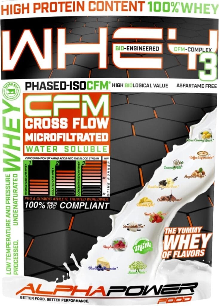 Whey ISO CFM 500g (įvairių skonių)