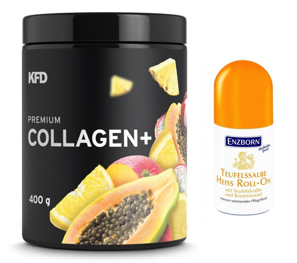II tipo kolagenas Premium COLLAGEN + 400 g + šildantis gelis