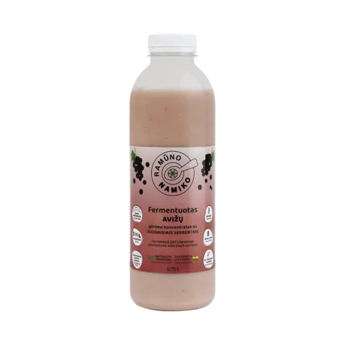 Fermentuotas NAMIKO AVIŽŲ gėrimo koncentratas 750 ml.