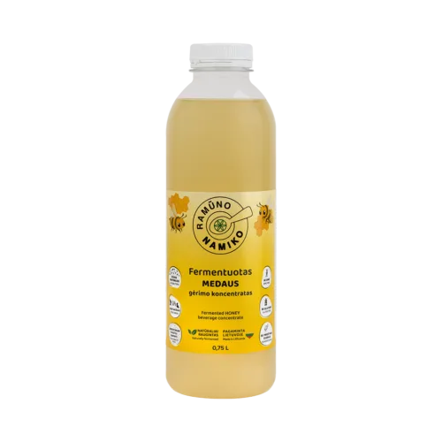 Fermentuotas NAMIKO AVIŽŲ gėrimo koncentratas 750 ml.