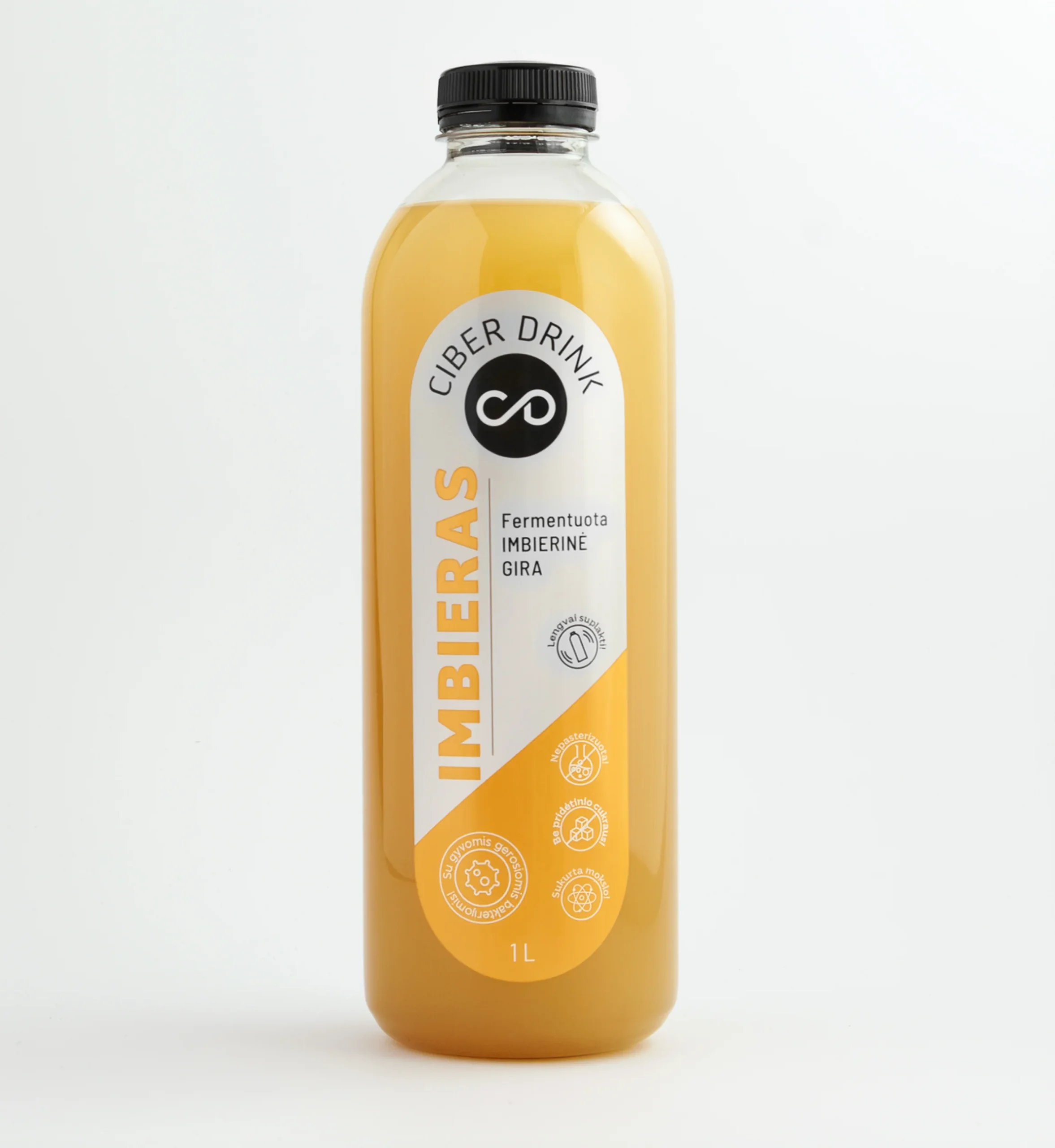 Gerųjų bakterijų gėrimas „Ciber Drink” 1000 ml