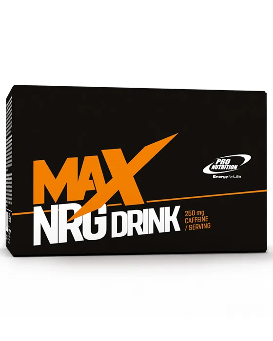 Funkcinis gėrimas NRG max drink FX 25 pakeliai 375 g (energetinio gėrimo skonio)