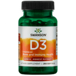 VITAMINAS D3 5000TV SU LINŲ SĖMENŲ ALIEJUMI 250 kaps.