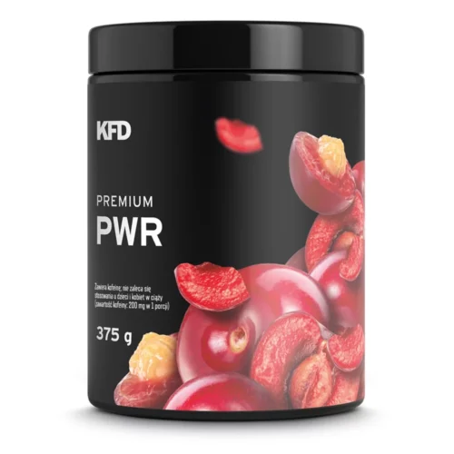 Prieštreniruotinis produktas PWR premium (vyšnių skonio) 375g