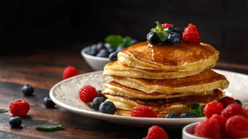 Baltyminių blynelių mišinys 900g