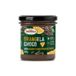 ORANGELA CHOCO – Apelsinų skonio kakavinis kremas (BE CUKRAUS) 300g