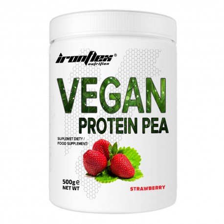 IronFlex Vegan Protein (veganiškį baltymai) – 500g (Įvairių skonių)