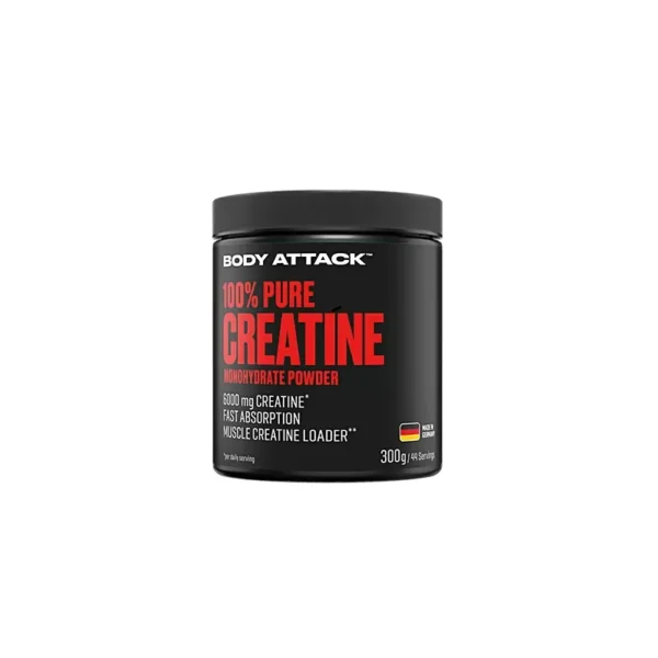 100% PURE CREATINE (Kreatino monohydratas) 300g