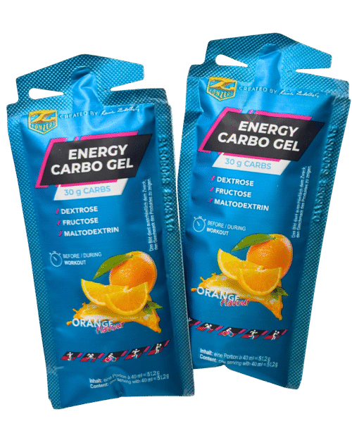 ENERGY CARBO GEL (energetinis gelis be kofeino) 40ml