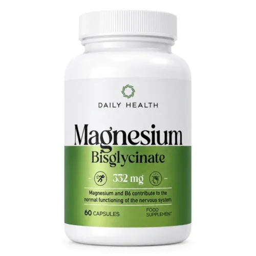 Magnio bisglicinatas 60 kapsulių