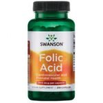 FOLIO RŪGŠTIS (FOLIATAI) 800 MCG 250 KAPS.