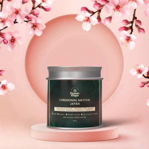 Organiška riboto derliaus matcha-5A+ klasė 40gė 40g / 80g