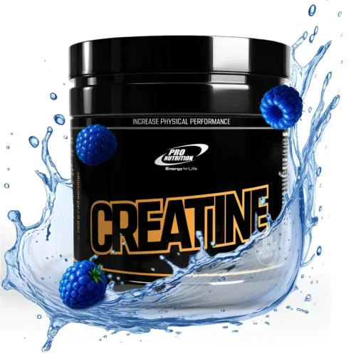 Kreatino monohydratas (mėlynos avietės skonio) 250g