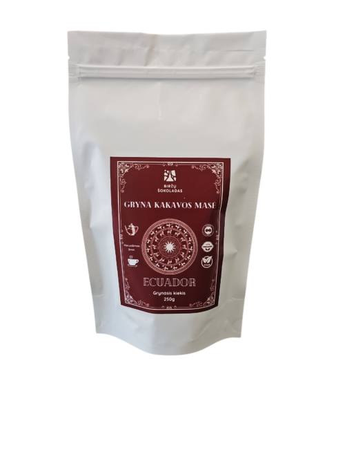 Gryna kakavos masė EQUADOR 250g