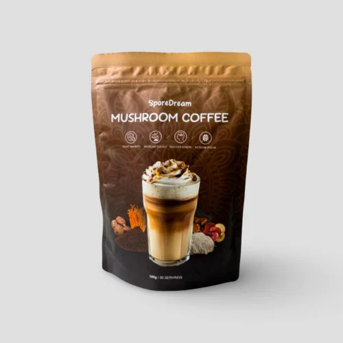 „SporeDream“ funkcinė grybų kava latte 180g