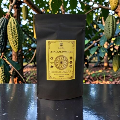 Gryna kakavos masė MADAGASCAR 250g