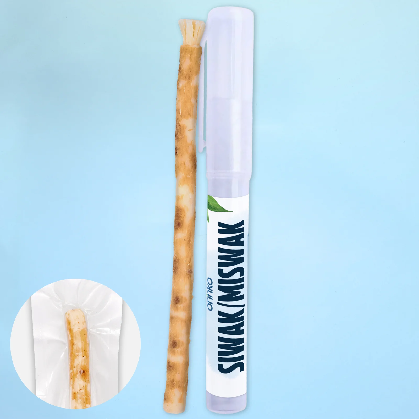 miswak-yerbamate.lt_ Siwak lazdelė 1 vnt su apsauginiu dėklu