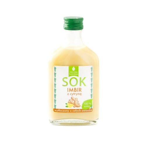 100% natūralios imbiero ir citrinų sultys 200ml