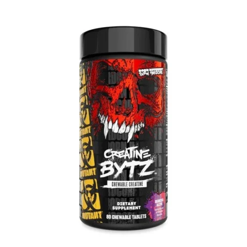 Mutant Creatine Bytz 80 kramtomos tabletės